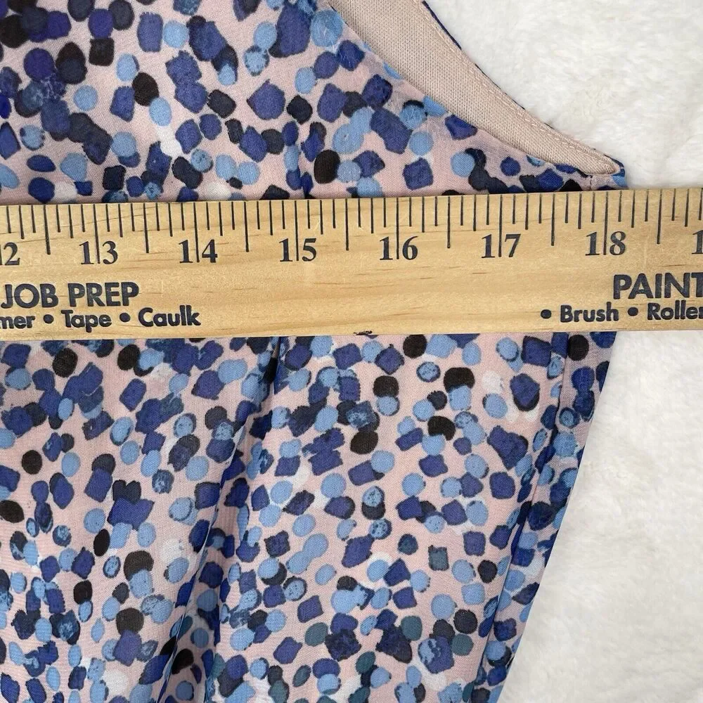 Donna Ricco Maxi Dress Womens Size 8 Sleeveless Lined Multicolor Boho - Picture 10 of 14